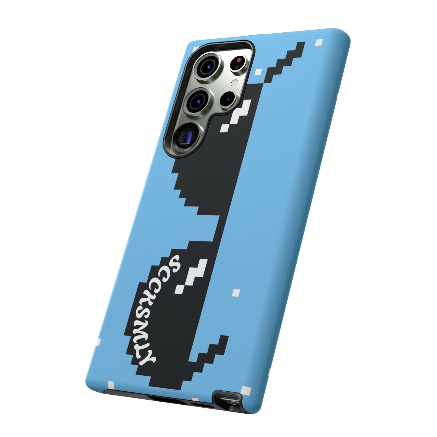 Pixel Glass Tough Phone Case for Samsung