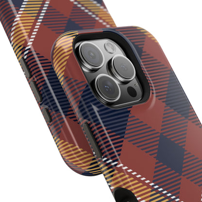 Harvest Tartan Phone Case for Apple