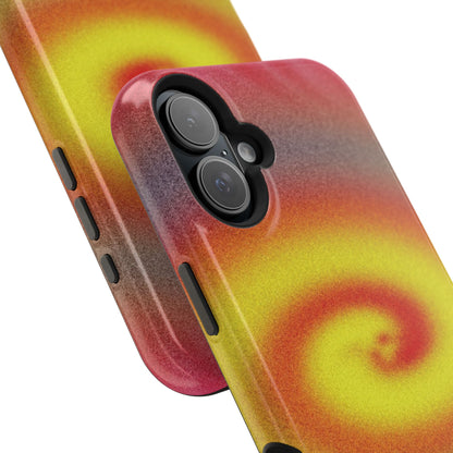 Toxic Spiral Tough Phone Case for Apple