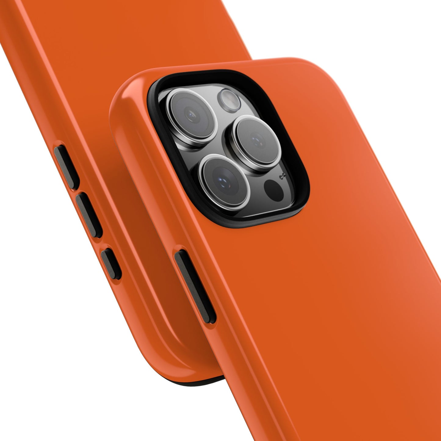 SOLID Tangerine Tough Case for Apple