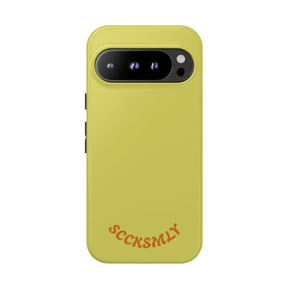SOLID Lemon Dijon Glaze Tough Case for Google Pixel