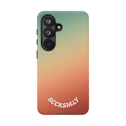Warm Ombré Tough Phone Case for Samsung