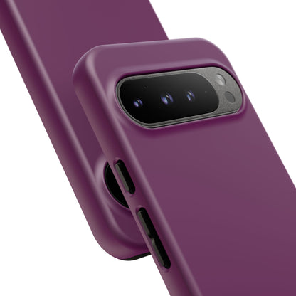 SOLID Amethyst Matte Tough Phone Case for Google Pixel