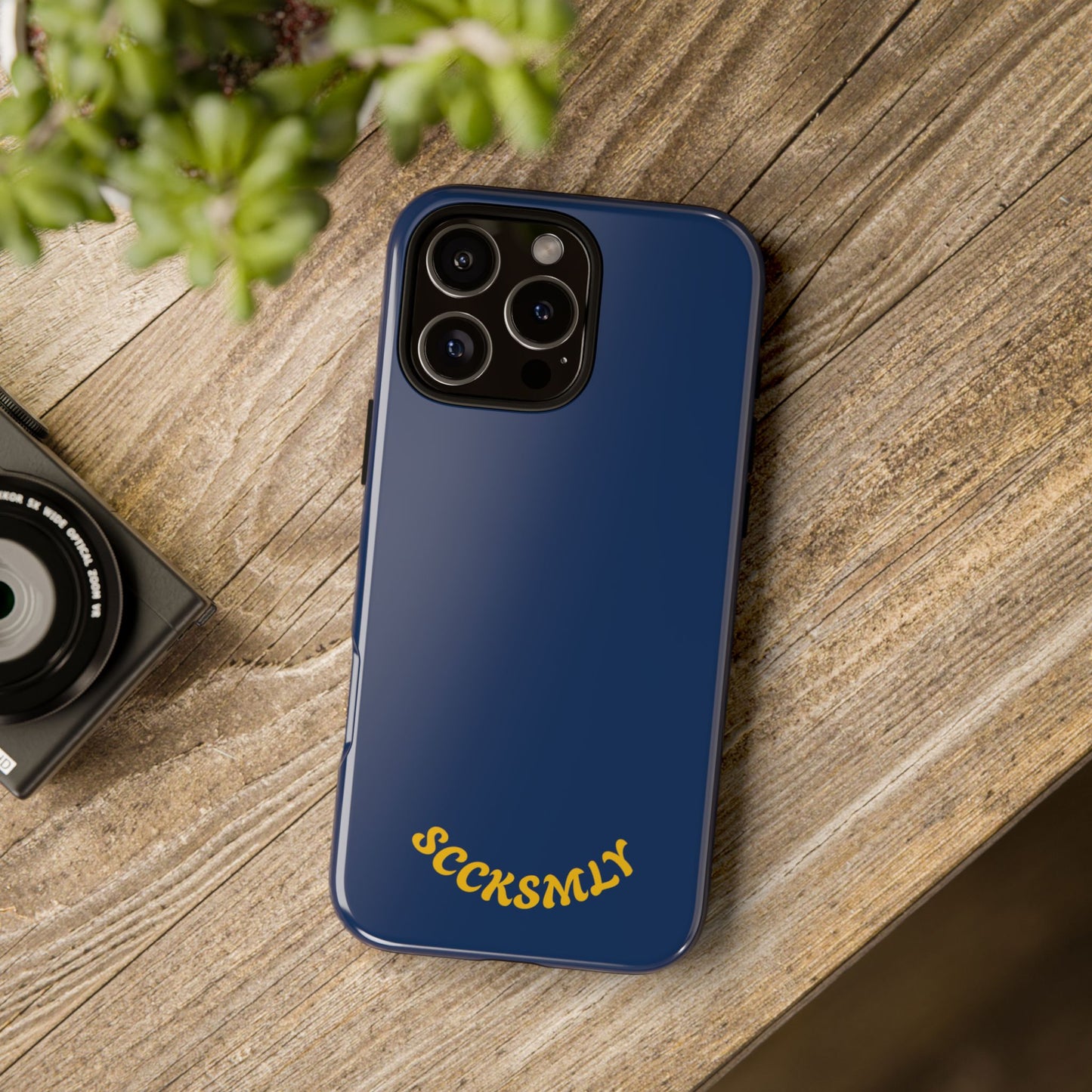 SOLID Cobalt Haze Tough Case for Apple