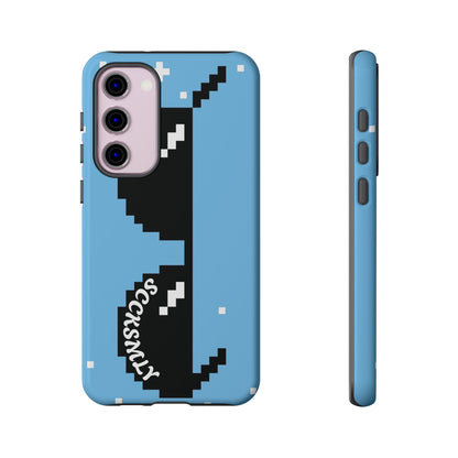 Pixel Glass Tough Phone Case for Samsung