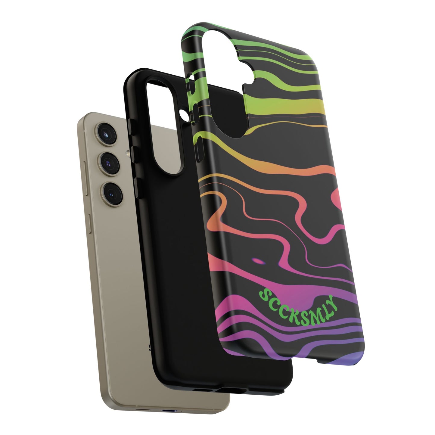 Dark Rainbow Phone Case for Samsung