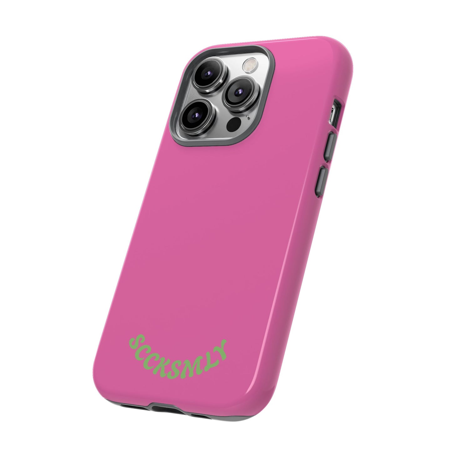 SOLID Sweet Static Pink Tough Case for Apple