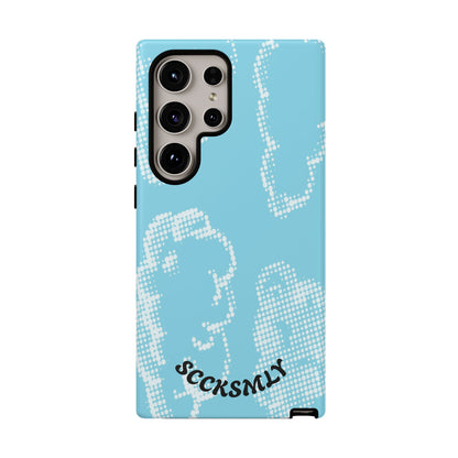 Comic Dot Sky Tough Phone Case for Samsung