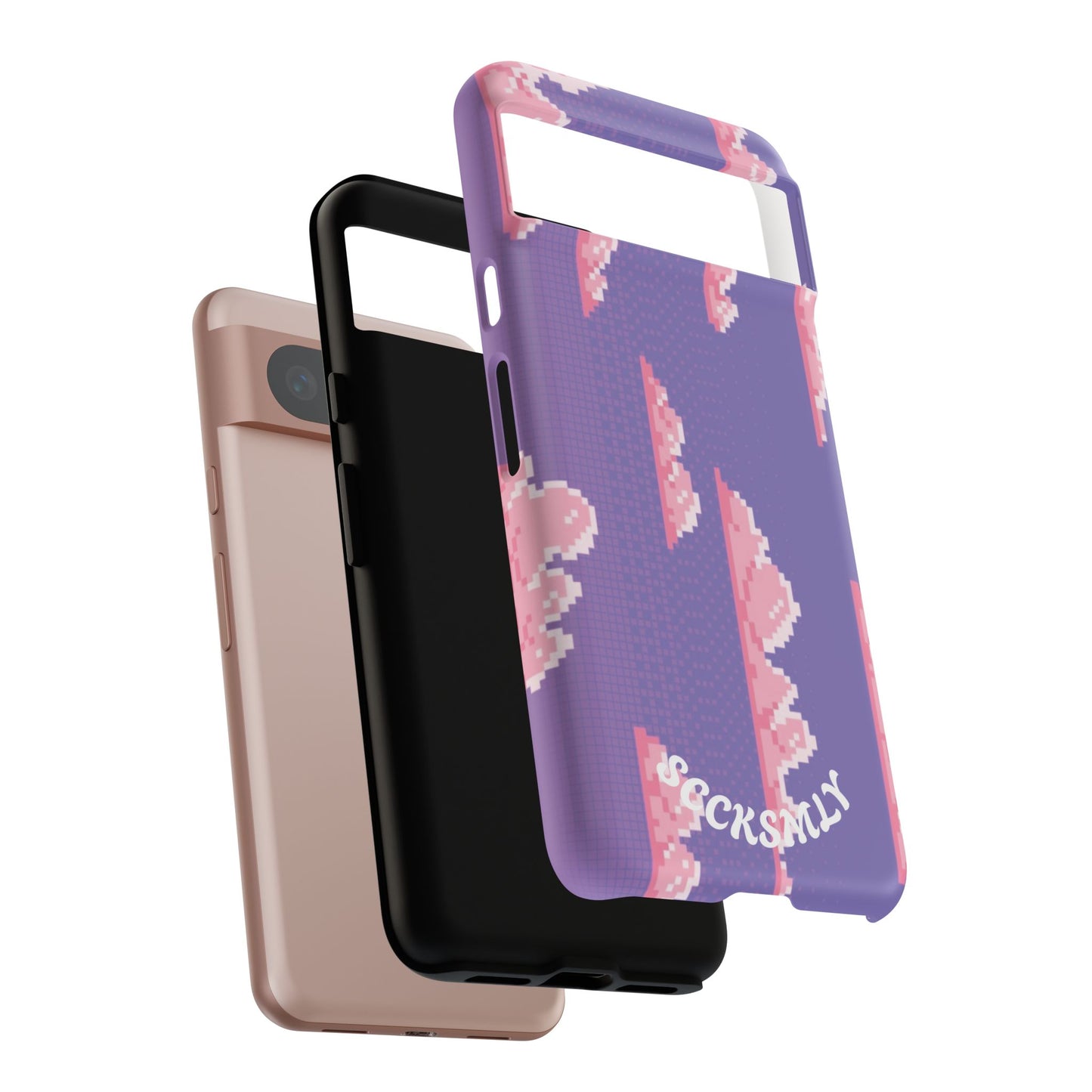 Purple Cotton Candy Sky Tough Phone Case for Google Pixel