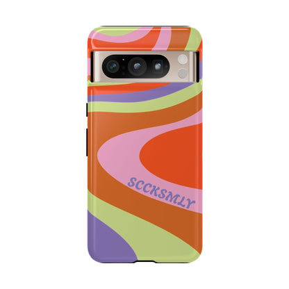 Curvy Swirl Phone Case for Google Pixel