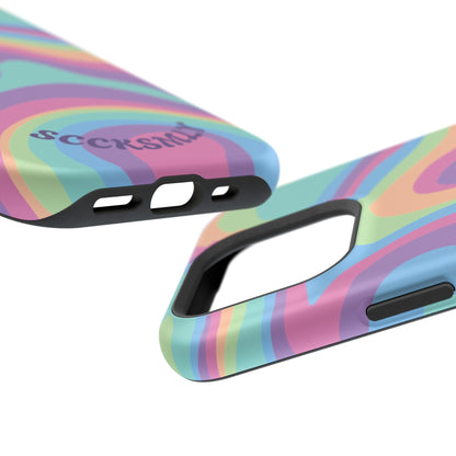 Pastel Swirl Phone Case for Apple