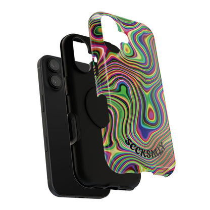 Acid Swirl Phone Case for Apple