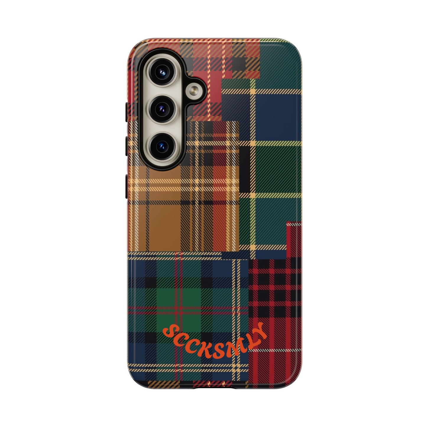 Heritage Hues Patchwork Tough Phone Case for Samsung
