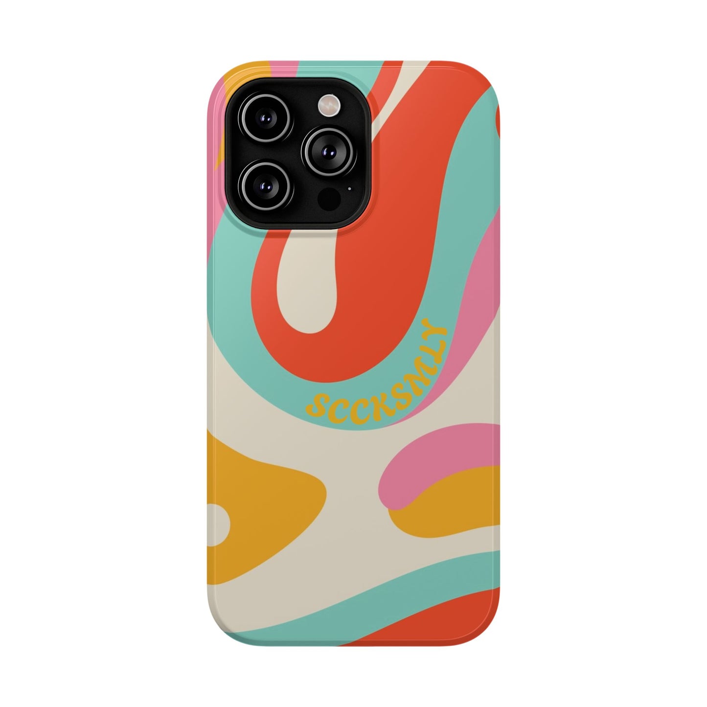 Psychodelic Acid Swirl Phone Case for "IOS or Apple"
