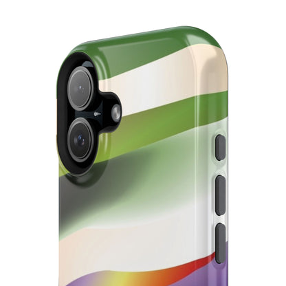 Green Waves Phone Case for Apple