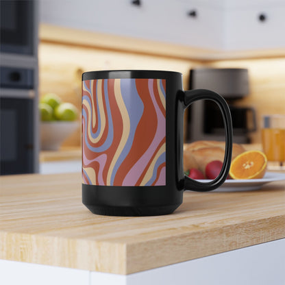 Mug Velvet Sunset 15 oz - Black