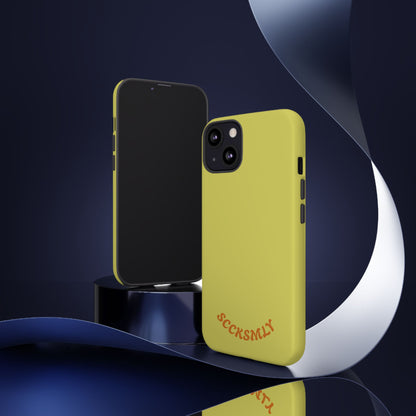 SOLID Lemon Dijon Glaze Tough Case for Apple