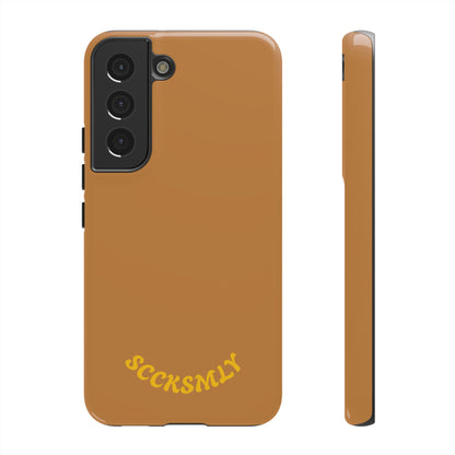 SOLID Spice Caramel Tough Case for Samsung