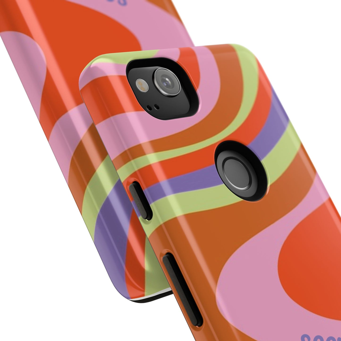 Curvy Swirl Phone Case for Google Pixel