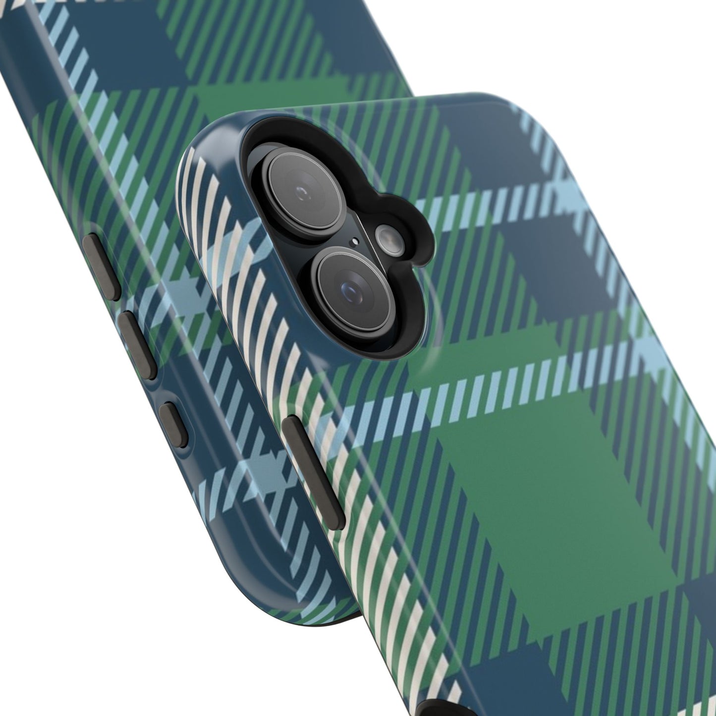 Earth and Sky Plaid Phone Case for Apple