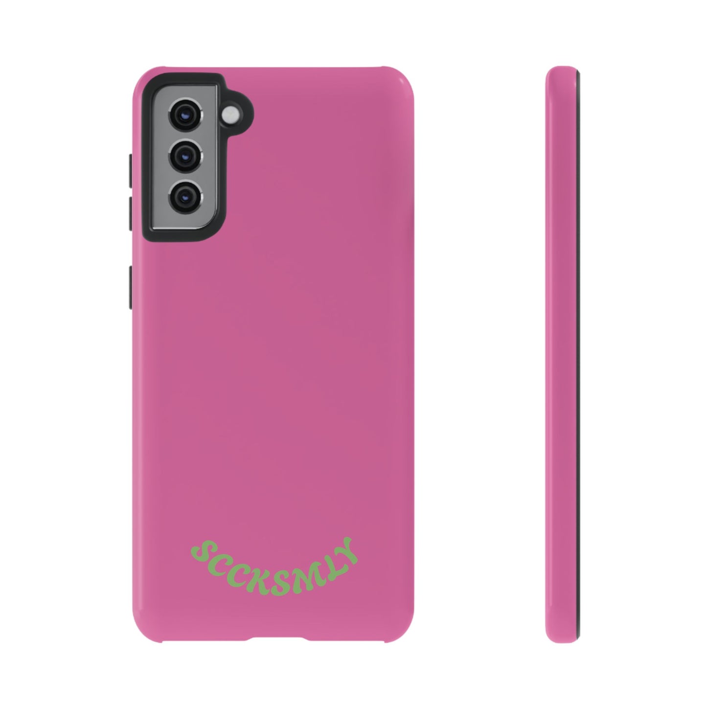 SOLID Sweet Static Pink Tough Case for Samsung