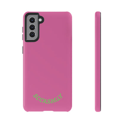 SOLID Sweet Static Pink Tough Case for Samsung