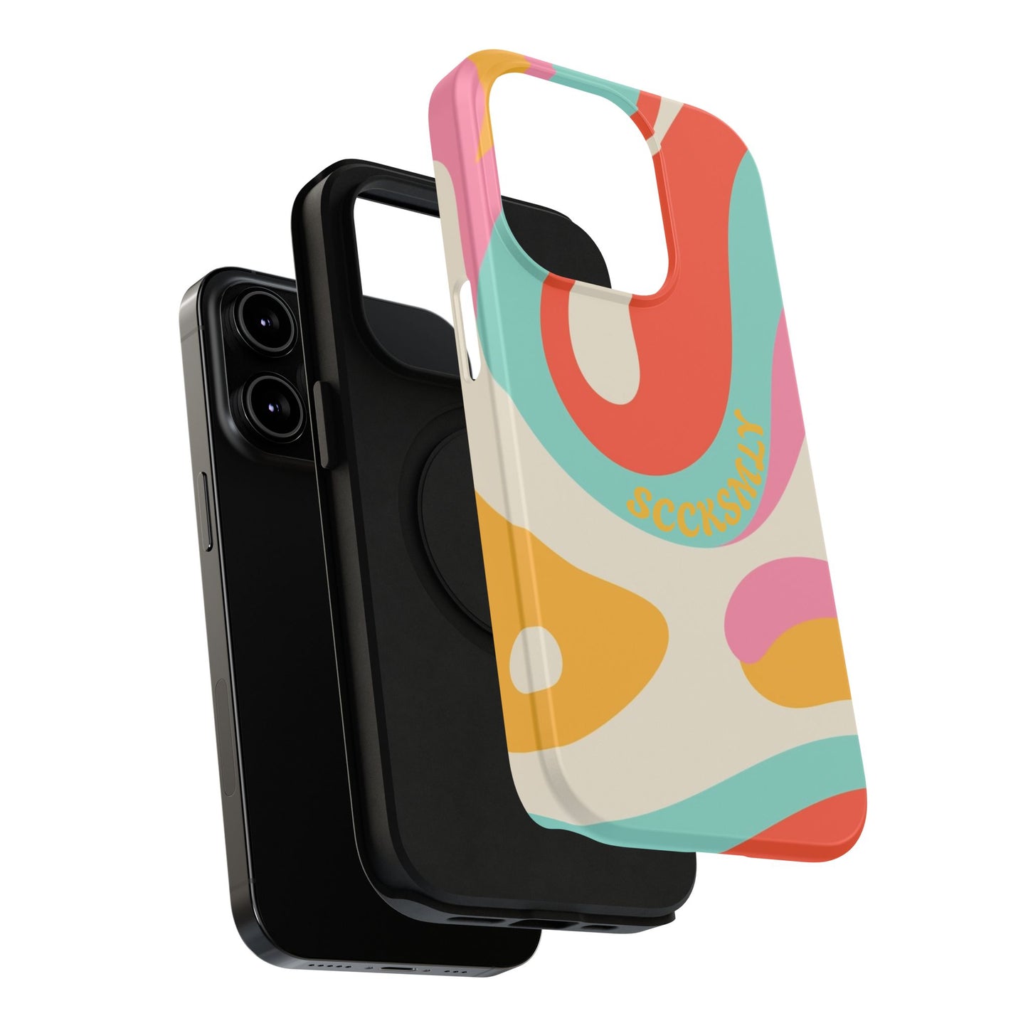 Psychodelic Acid Swirl Phone Case for Apple