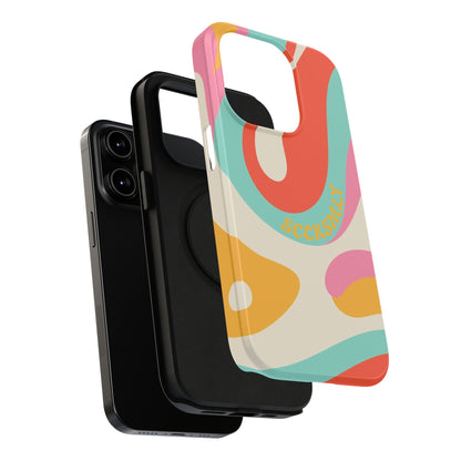 Psychodelic Acid Swirl Phone Case for Apple