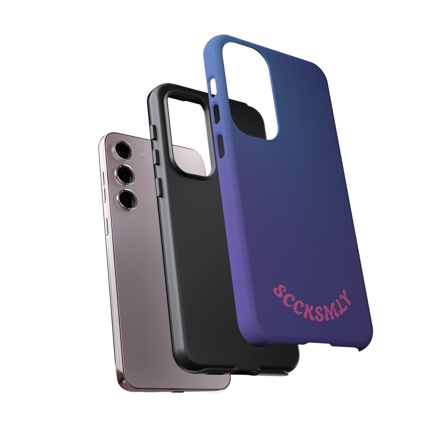 Berry Pop Gradient Tough Phone Case for Samsung