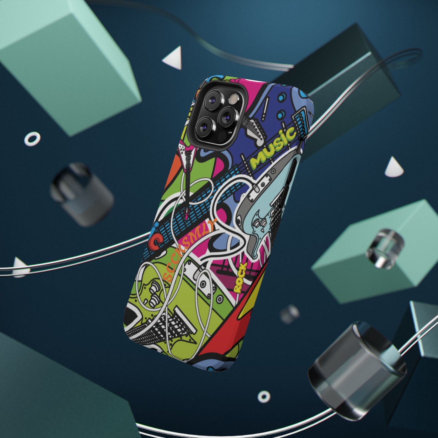 KaleidoWoah Tough Phone Case for Apple
