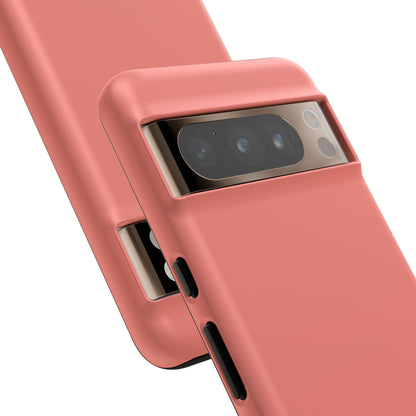 SOLID Guava Melon Wave Tough Phone Case for Google Pixel