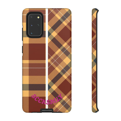 Autumn Plaid Phone Case for Samsung