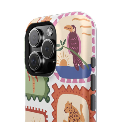 Tropical Print Phone Case for Apple