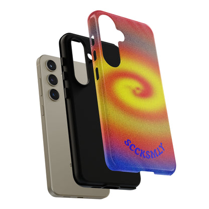 Toxic Spiral Tough Phone Case for Samsung