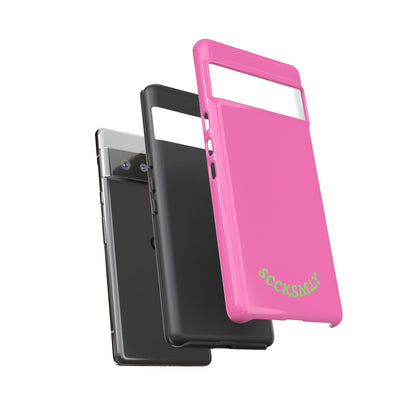 SOLID Sweet Static Pink Tough Case for Google Pixel