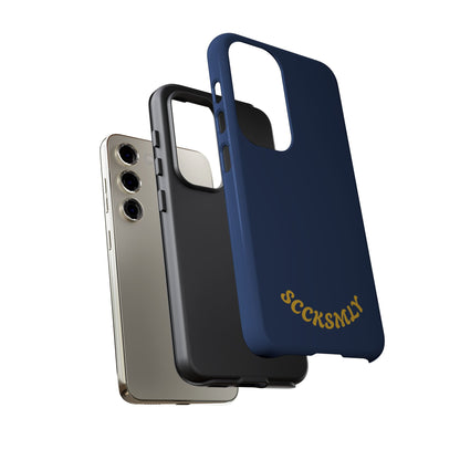 SOLID Cobalt Haze Tough Case for Samsung