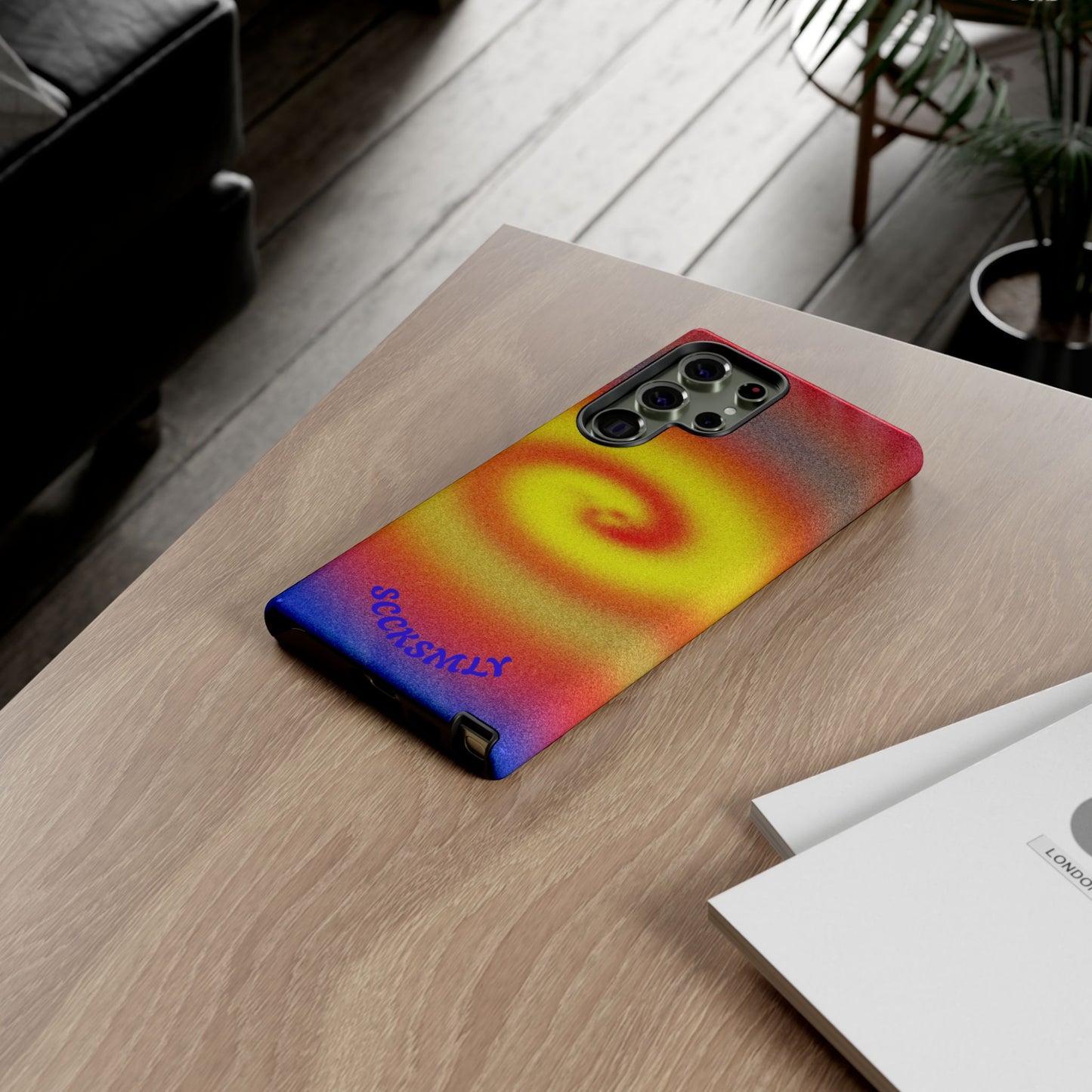 Toxic Spiral Tough Phone Case for Samsung