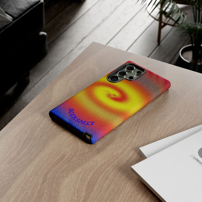 Toxic Spiral Tough Phone Case for Samsung