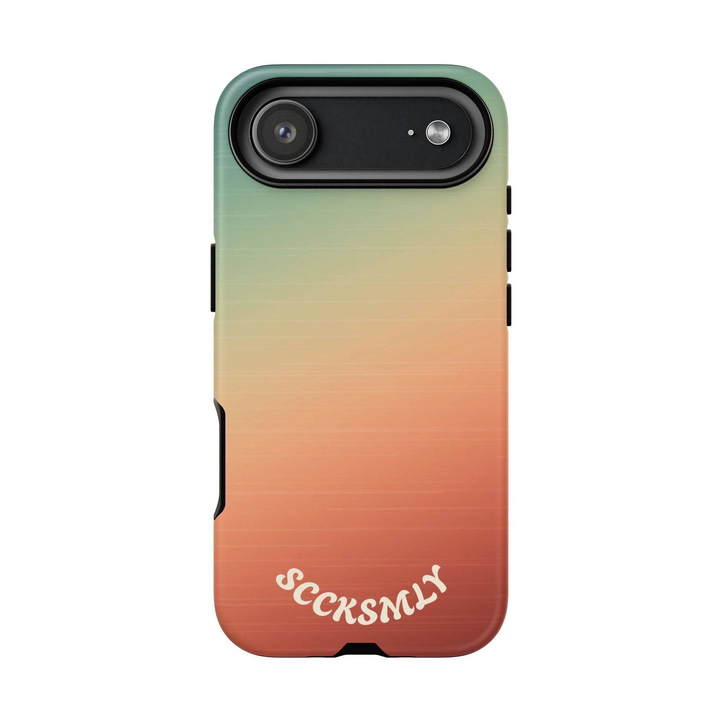 Warm Ombré Tough Phone Case for Apple