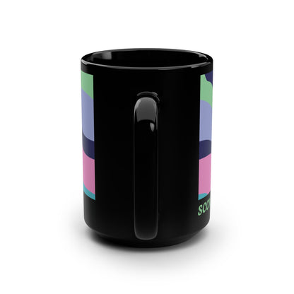 Mug Neon Nebula 15 oz — Black