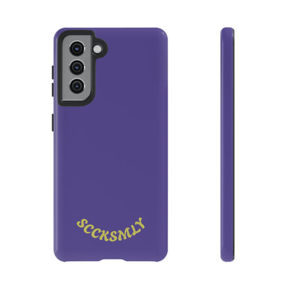 SOLID Dreamy Dusk Purple Tough Case for Samsung
