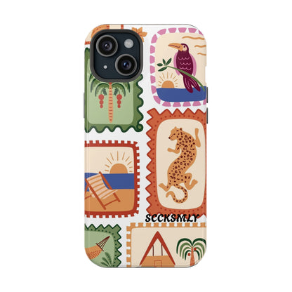 Tropical Print Phone Case for Apple