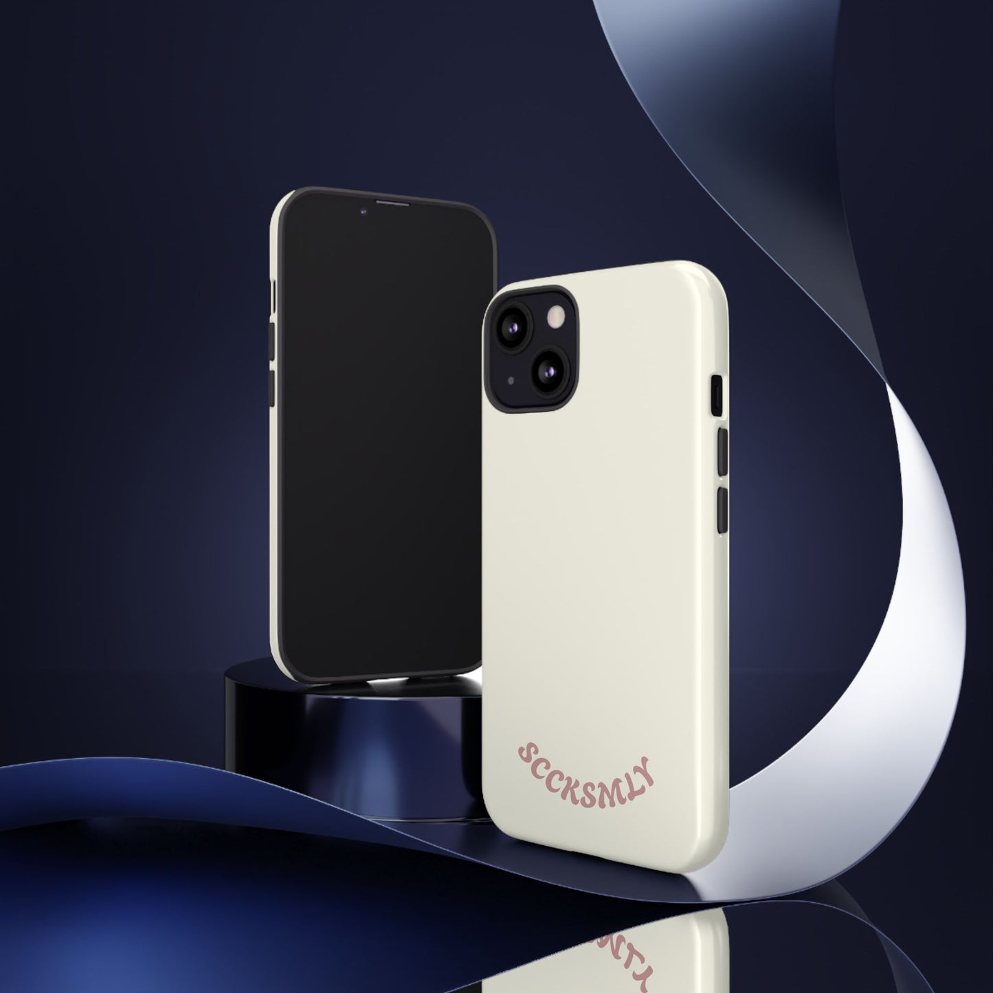 Sweet Oat Milk Tough Phone Case for Apple