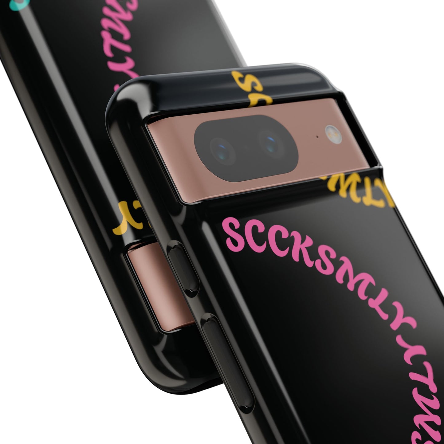 Y2K Wavy Script Tough Case for Google Pixel