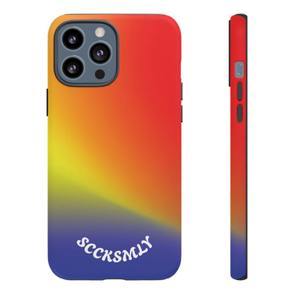 Volcanic Rain Tough Phone Case for Apple