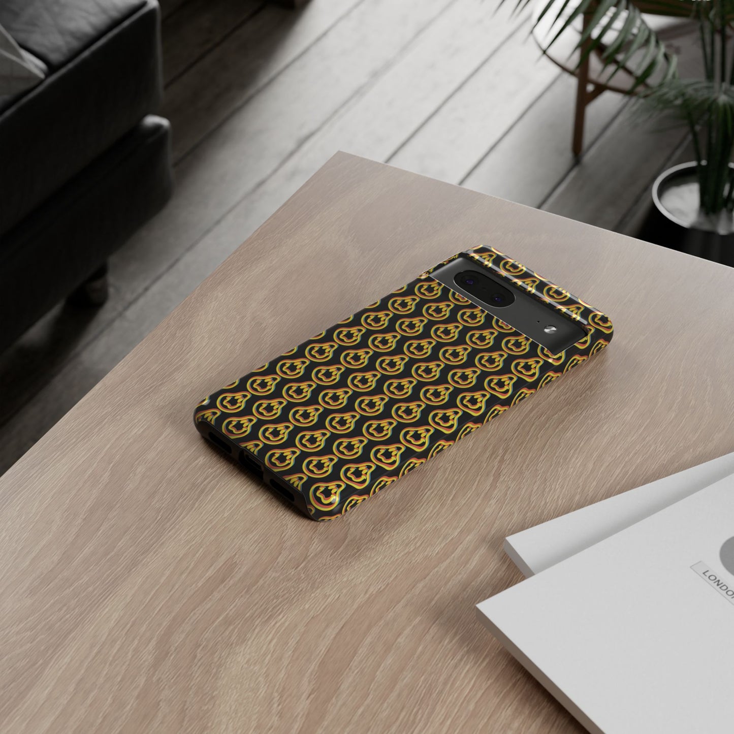 Solid SCCKSMLY Tough Phone Case for Google Pixel