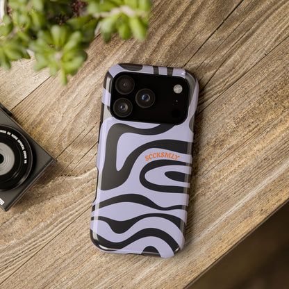 Purple Swirl Phone Case for Apple