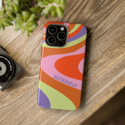 Curvy Swirl Phone Case for Apple