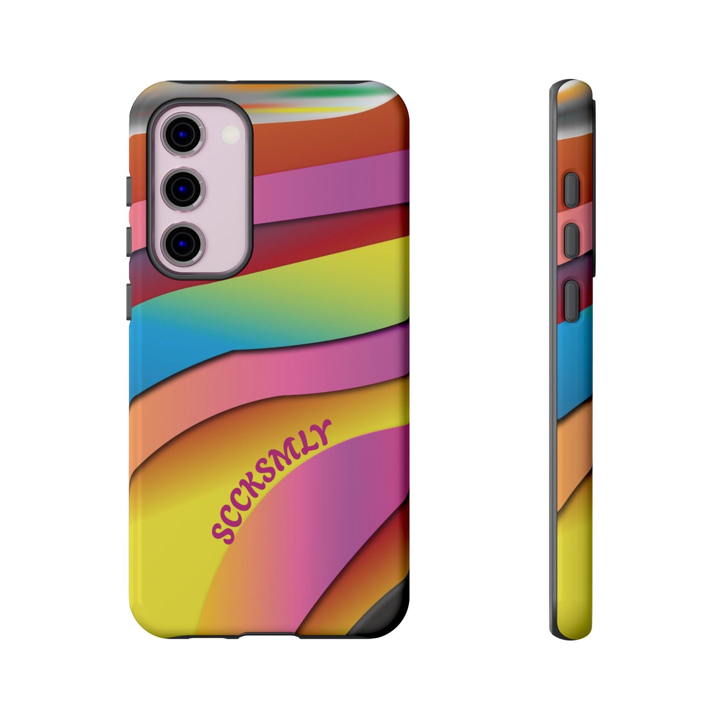 Modern Retro Rainbow Phone Case for Samsung