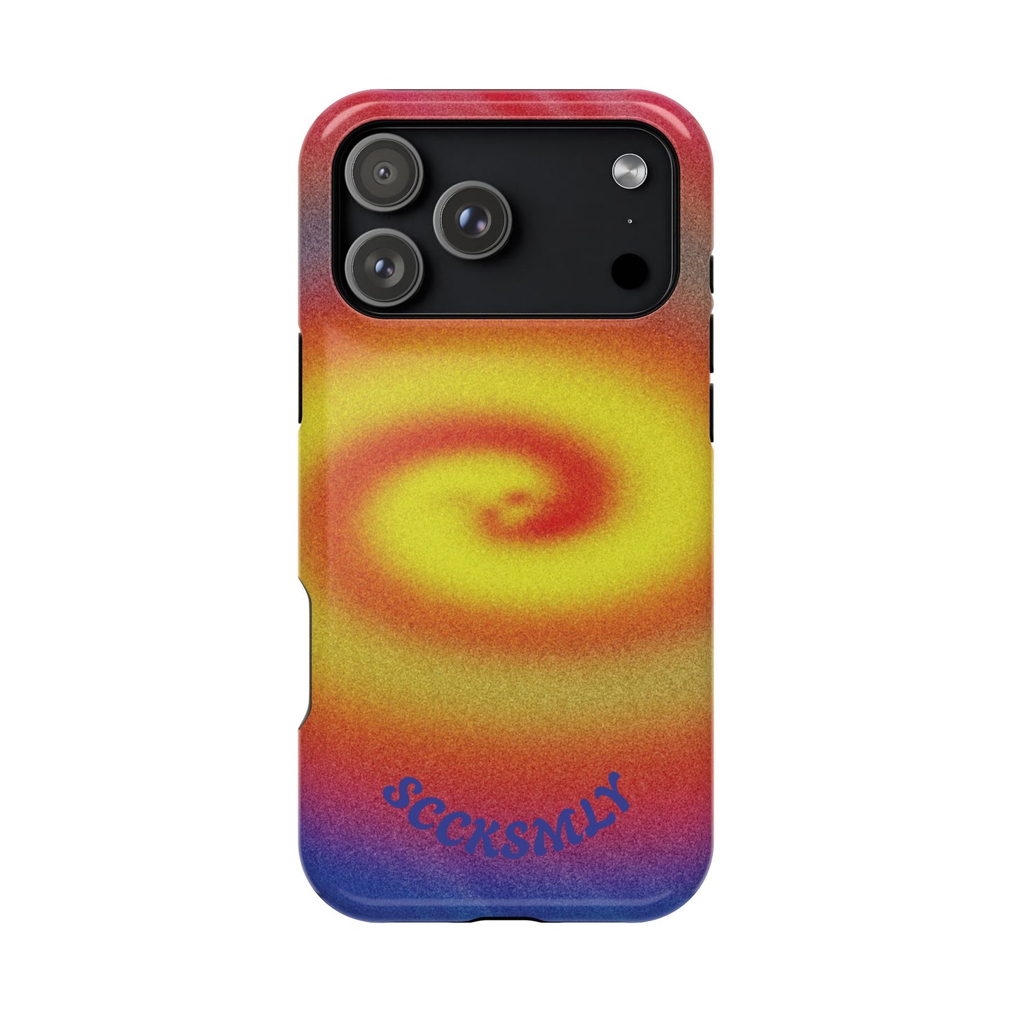 Toxic Spiral Tough Phone Case for Apple